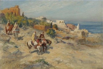 アルジェの騎手 フレデリック・アーサー・ブリッジマン アラブ Oil Paintings